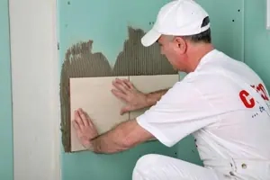 Как класть плитку на гипсокартон? Как класть плитку на гипсокартон?