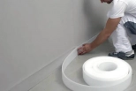 Лента демпферная (самокл.) ТЕПОФОЛ 10х100 мм, 25 м