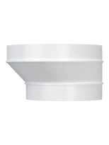 Переход (редуктор) пластиковый круглый 125/100 мм 1012,5РЭП