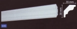 Плинтус потолочный NMC MK 30х35 мм, 2 м