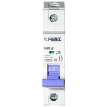 Автоматический выключатель DrFERZ FMB-C 6kA 1P 16A тип С (00059)