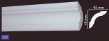 Плинтус потолочный NMC MX 45х45 мм, 2 м