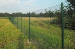 Сетка рабица в ПВХ 1,5 х 10 м ТУ (ячейка 55 х 55) проволока 2,4 мм
