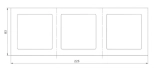 Рамка для выключателя Systeme Electric AtlasDesign ATN000103