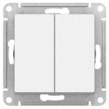 Выключатель двухклавишный Systeme Electric AtlasDesign ATN000151