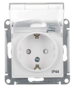 Розетка IP44 Systeme Electric AtlasDesign ATN440146 с/з