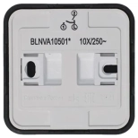 Выключатель двухклавишный Systeme Electric Blanca BLNVA105016