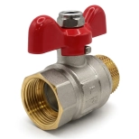 Кран шаровый полнопроходной металлический НВ 1" FWB61-M25-F25X