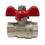 Кран шаровый полнопроходной металлический BВ 1/2" FWB63-F15-F15S