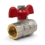 Кран шаровый полнопроходной металлический BВ 1/2" FWB63-F15-F15S