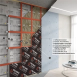 Панель звукоизол. АкустикГипс М1 17х590х1200 мм