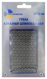Губка алмазная шлифовальная Р400 Trio Diamond 90х55 мм