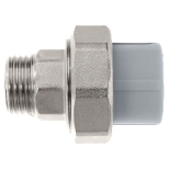 Муфта комбинир. разъемная с наружной резьбой 20х1/2" Valfex ПП