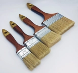 Кисть флейцевая ANGIELSKI ПРОФИ для масляных красок 102 мм с натур. ворсом Firsttool
