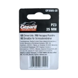 Бита для шуруповерта PZ3х25 мм Gepard (GP3505-25) 3 шт
