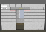 Перемычка газосиликатная ЗАБУДОВА 1300х125x250 мм