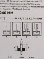 Заклепочник ВОЛАТ 2,4–4,8 мм