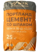 Цемент М500 Д20 ЦЕМ II 42,5 Н 25 кг
