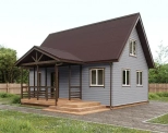 Лист кровельный Ондулин Смарт 1,95х0,95 м (коричневый)