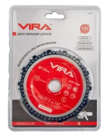 Диск пильный цепной для УШМ 125х22 мм VIRA (594226)