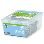 Дюбель-бабочка 10х50 полипропиленовый ЕКТ (B007281) 30 шт