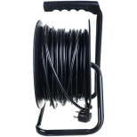Удлинитель на катушке 50 м, 4 розетки с/з Electraline (49035)