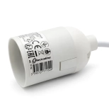 Патрон Electraline Е27 4А с кабелем ПВС 2х0,75 (71150)