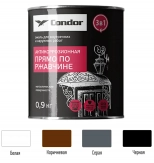 Эмаль по ржавчине Condor 3 в 1 RAL 7024 (графитово-серая) 0,9 кг