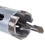 Коронка алмазная 35 мм со сверлом по железобетону Hilberg Laser HM235