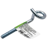 Крюк качельный с метрической резьбой M8 х 80 (1 шт) B009928