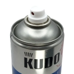 Эмаль аэрозольная для ПВХ профиля KUDO (белый) 520 мл, KU-6101