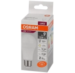 Светодиодная лампа OSRAM 15Вт Е27 3000К теплый белый свет