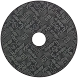 Круг отрезной по металлу LUGAABRASIV Long Life 125x22,2x1,0 мм