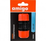 Муфта соединительная для шлангов 1/2" Amigo (74005)
