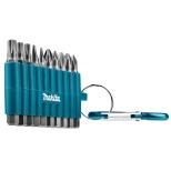 Набор бит 10 шт с карабином Makita D-65028