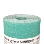 Наждачная бумага на пленке Р80, рулон 115 мм х 5 м SunMight