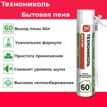 Монтажная пена Технониколь 60 Master бытовая с трубочкой, 700 мл