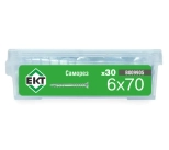 Саморез дистанционный ЕКТ 6х70 (30 шт) B009905