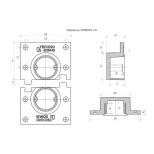 Подрозетник СаундПак Е Kit 222x150х53 мм