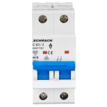Автоматический выключатель SCHRACK AM 6kA 2P 63А тип С