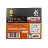 Скобы для степлера 6 мм тип 53 1000 шт Startul ST4507-06