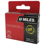 Скобы для степлера Miles №3, 12 мм, 1000 шт