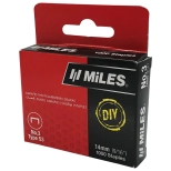 Скобы для степлера Miles №3, 14 мм, 1000 шт