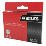 Скобы для степлера Miles №4, 8 мм, 1250 шт