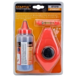 Шнур разметочный 30 м с мелом и уровнем Startul (ST1210)