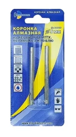 Коронка алмазная по керамике и кафелю 5 мм Trio-Diamond (400005) 2 шт