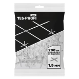 Крестики для плитки 1,5 мм 200 шт TLS-Profi (TLSZAX152025)