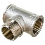 Тройник Valtec с переходом на нар. р. 3/4" вн.-нар.-вн.