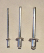 Заклепка вытяжная 3,2х8 мм Al/st Tech-Krep RAL 9003 (ярко-белый), 100 шт