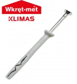 Дюбель-гвоздь 6х60 Klimas SM потай 200 шт